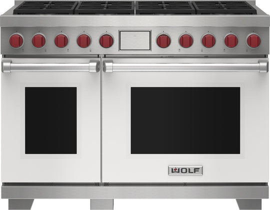 Wolf DF48850WHPLP 48" Dual Fuel Range - 8 Burners