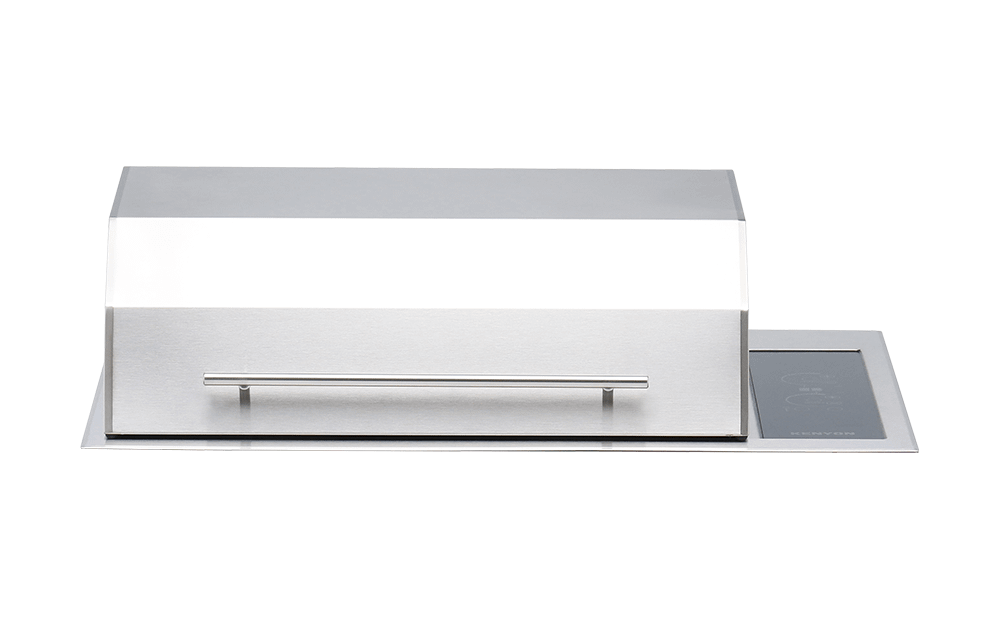 Kenyon B70461WH Texan Electric Grill Touch Control With Single Piece Lid