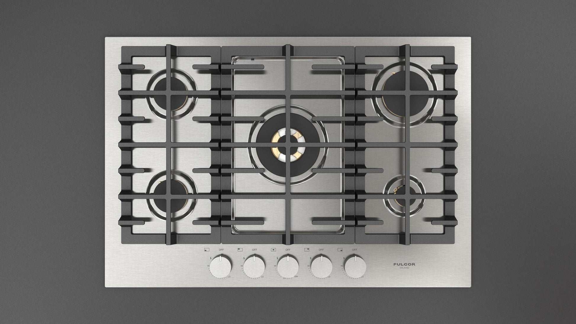 Fulgor Milano F4MGK30S1 30" Gas Cooktop