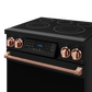 Thor Kitchen RSE30BRSG 30 Inch Professional Electric Range With Tilt Panel Touch Control In Black/Rose Gold Gordon Ramsay Series - Rse30B-Rsg