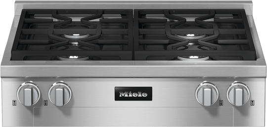 Miele KMR11243G Kmr 1124-3 G Edst/Clst - 30-Inch Range Top With 4 Burners For Professional Applications