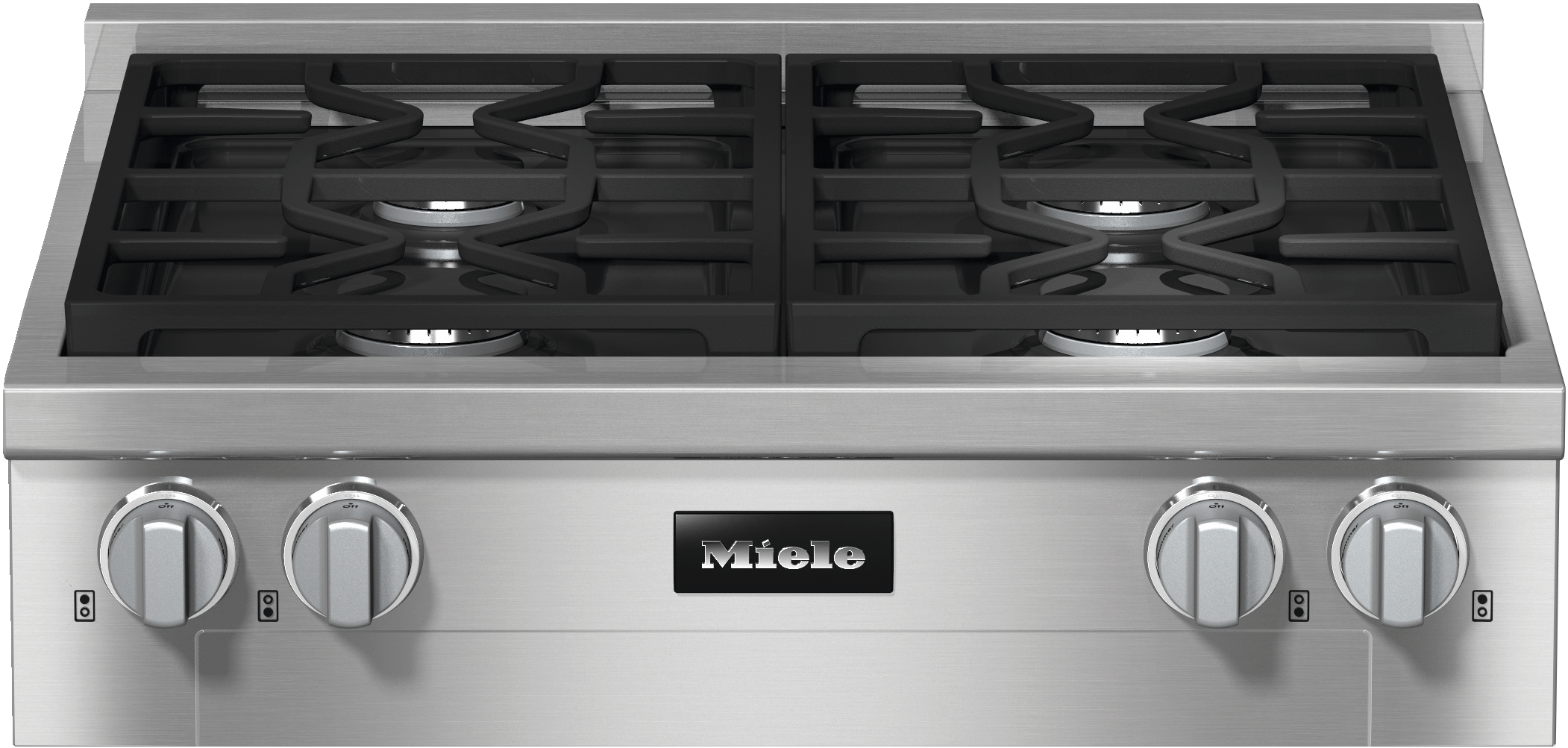 Miele KMR11243LP Kmr 1124-3 Lp Edst/Clst - 30-Inch Range Top With 4 Burners For Professional Applications
