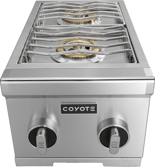 Coyote C3DBLP 12" Built-In Double Side Burner Lp