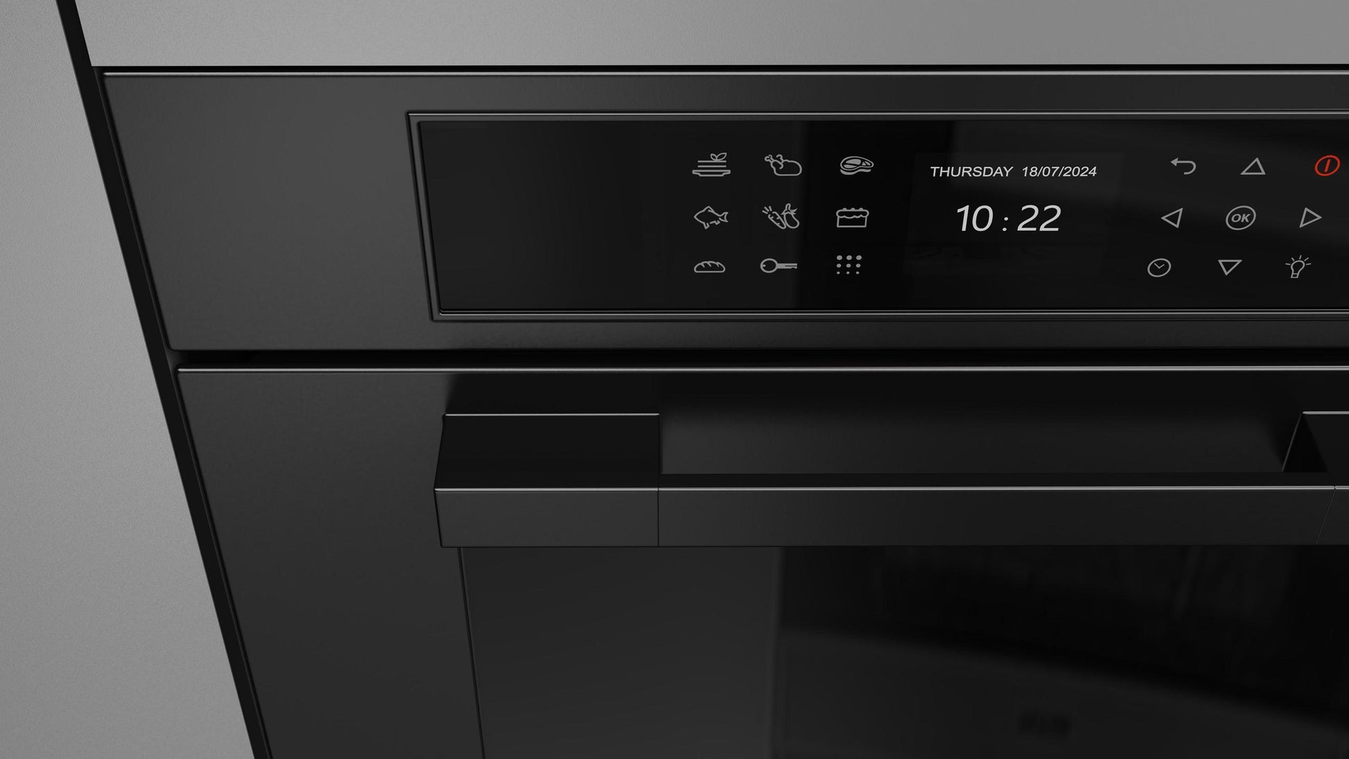 Fulgor Milano F7MSP24MB1 24" Touch Control Self-Clean Oven