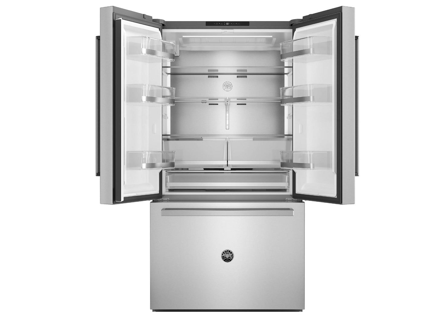 Bertazzoni RFD36FZNX Bertazzoni Professional Series 36 In. 26.2 Cu. Ft. Stainless Steel Counter Depth French Door Refrigerator