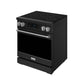 Thor Kitchen RSI30BSS 30 Inch Professional Induction Range With Tilt Panel Touch Control In Black And Stainless Steel Gordon Ramsay Series