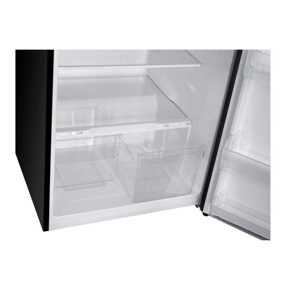 Verona VEFTF2817RBK Verona Veftf2817Rbk 28 Inch Top Freezer Refrigerator With 17.6 Cu. Ft. Total Capacity, Reversible Doors, Recessed Handle, Energy Star (Black)