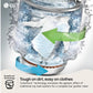 Lg WT7010CW 4.5 Cu. Ft. Ultra Large Capacity Top Load Washer With Impeller & Turbodrum™ Technology