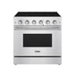 Thor Kitchen SRE3601 36 Inch S Series Professional Freestanding Electric Range