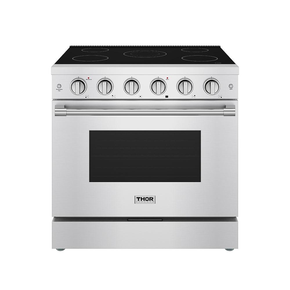 Thor Kitchen SRE3601 36 Inch S Series Professional Freestanding Electric Range