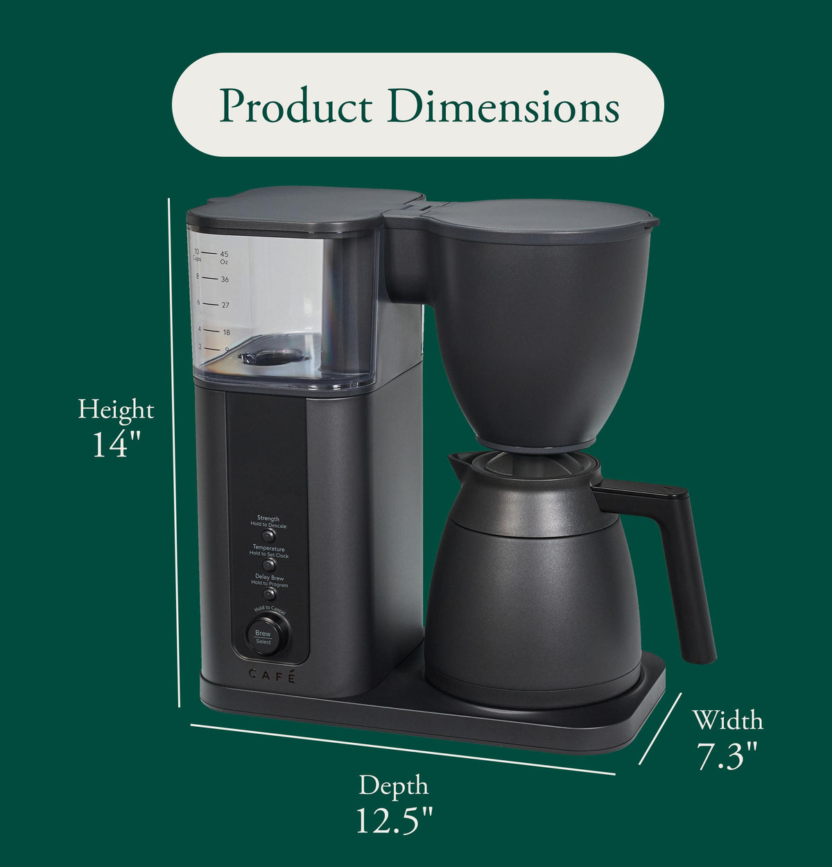 Cafe C7DTB11ZD5 Café™ Specialty Drip Coffee Maker