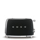Smeg TSF01BLUS Toaster Black Tsf01Blus