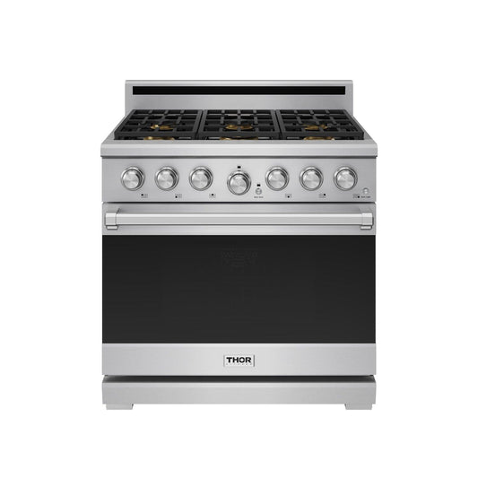 Thor Kitchen XRG36ELP 36 Inch X Series Premium Professional Liquid Propane Range