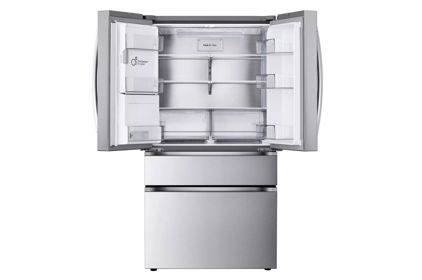 Lg LF25G8330S 25 Cu. Ft. Smart Counter-Depth Max™ 4-Door French Door Refrigerator With Full-Convert Drawer™