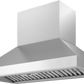 Zephyr AK7648CS Titan Wall, 48In, Ss, Truhue