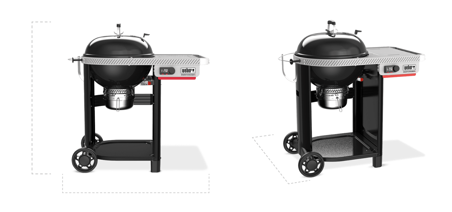 Weber 1501870 22" Performer™ Smart Charcoal Grill - Black