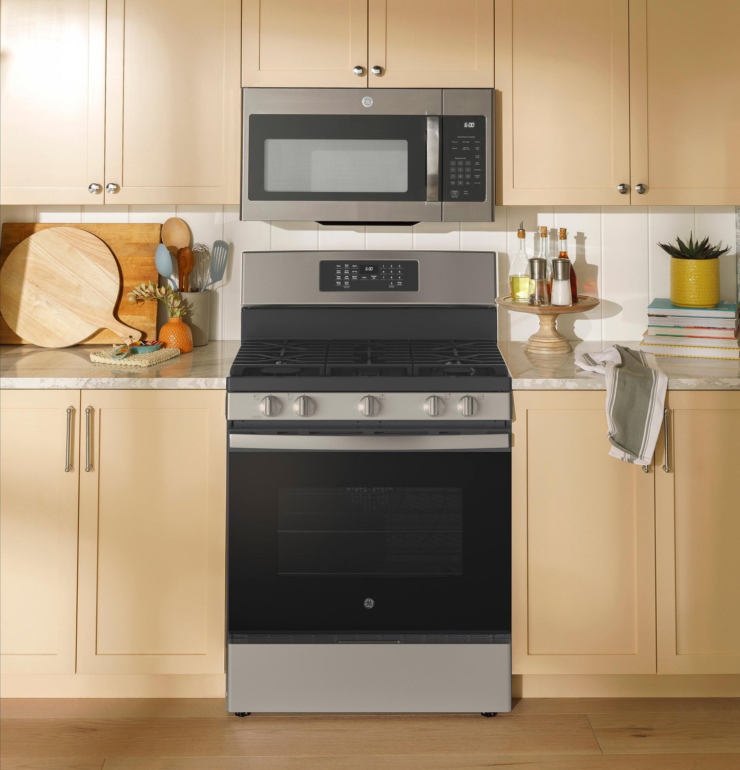 Ge Appliances JGB670SZSS Ge® 30" Free-Standing Gas Convection Range With No Preheat Air Fry