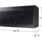 Samsung ME21DG6300MT 2.1 Cu. Ft. Over-The-Range Microwave With Wi-Fi In Matte Black Steel