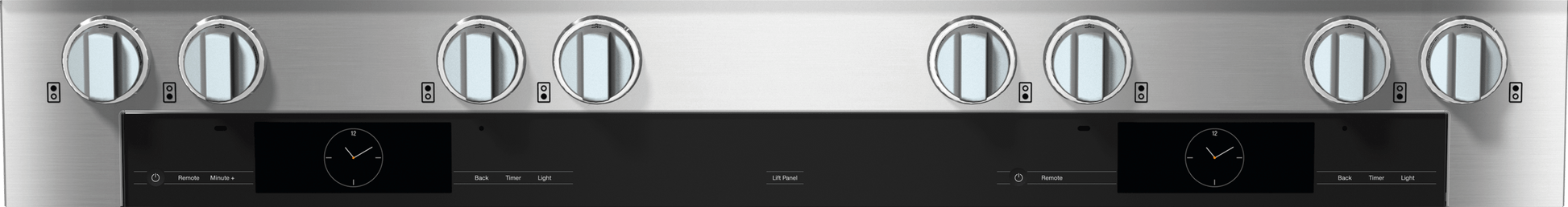 Miele HR19543GDF Hr 1954-3 G Df - 48 Inch Range - The Dual Fuel All-Rounder With M Touch For The Highest Demands.