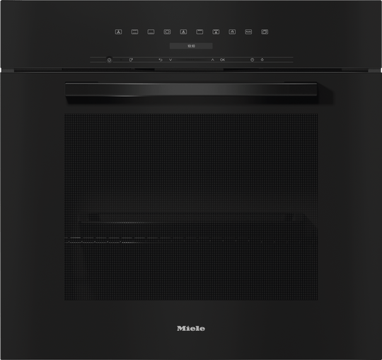 Miele H7280BPOB H 7280 Bp Obsidian Black - 30 Inch Convection Oven With Clear Text Display, Connectivity, And Self Clean.