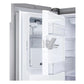 Lg LF24Z6330S 24 Cu. Ft. Counter-Depth Max™ With Zero Clearance™ 3-Door French Door Refrigerator