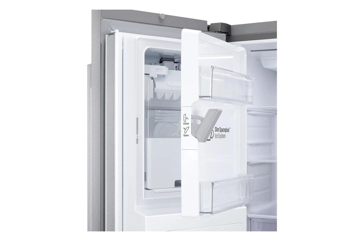 Lg LF24Z6330S 24 Cu. Ft. Counter-Depth Max&#8482; With Zero Clearance&#8482; 3-Door French Door Refrigerator