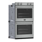 Forno FBOEL132430 Forno Vomero 30-Inch Double Wall Oven, Stainless Steel, 10 Cu.Ft Total Capacity, 7100W Convection, Mechanical Controls, Self-Cleaning Function