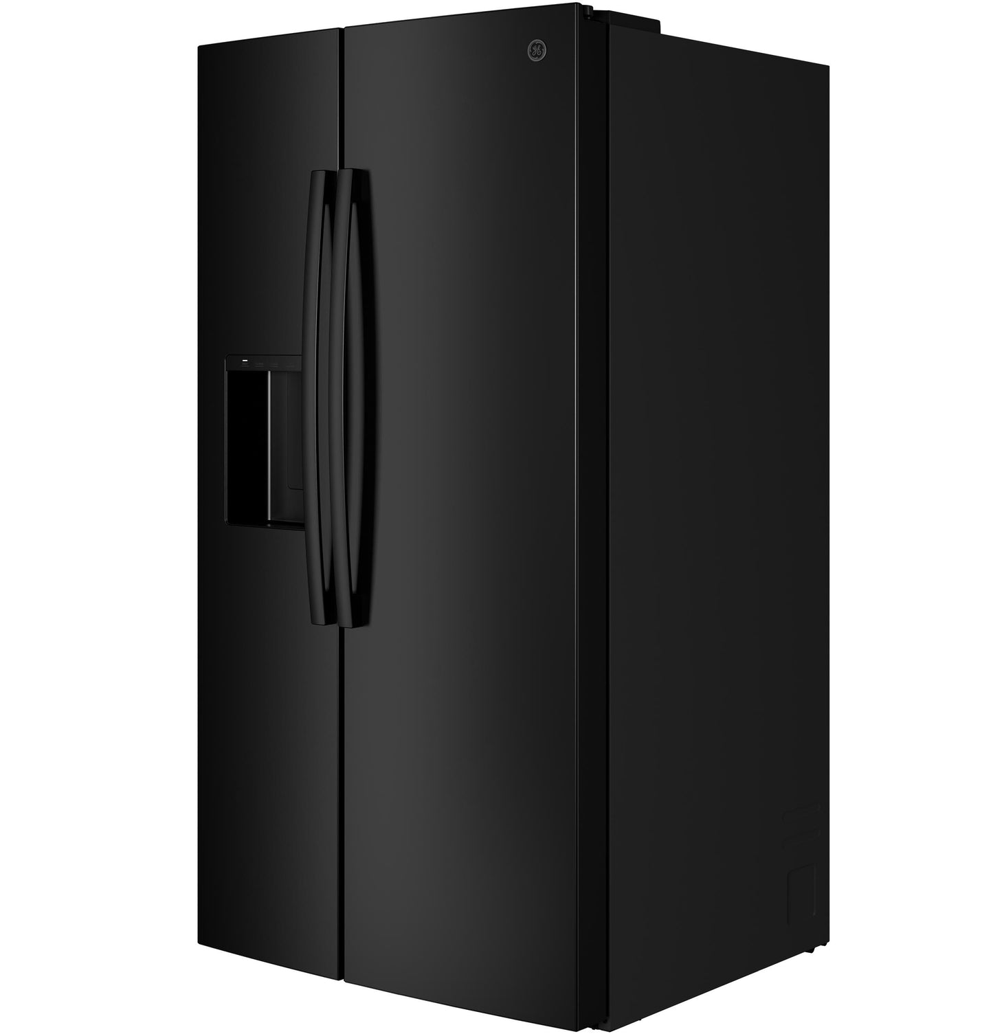 Ge Appliances GSE28NGYBB Ge® Energy Star® 27.9 Cu. Ft. Side-By-Side Refrigerator With Extra Tall Dispenser And In-Door Icemaker