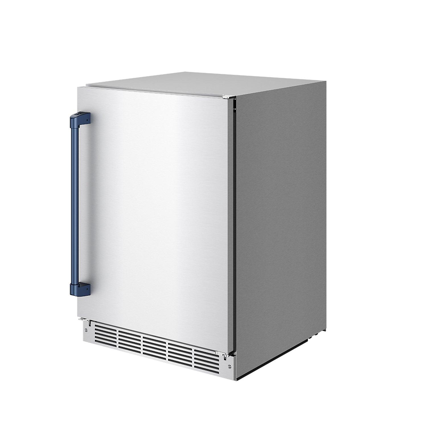 Thor Kitchen RBC24SSDBLU Gordon Ramsay Collection 24 Inch Outdoor Undercounter Beverage Cooler In Stainless Steel/Blue