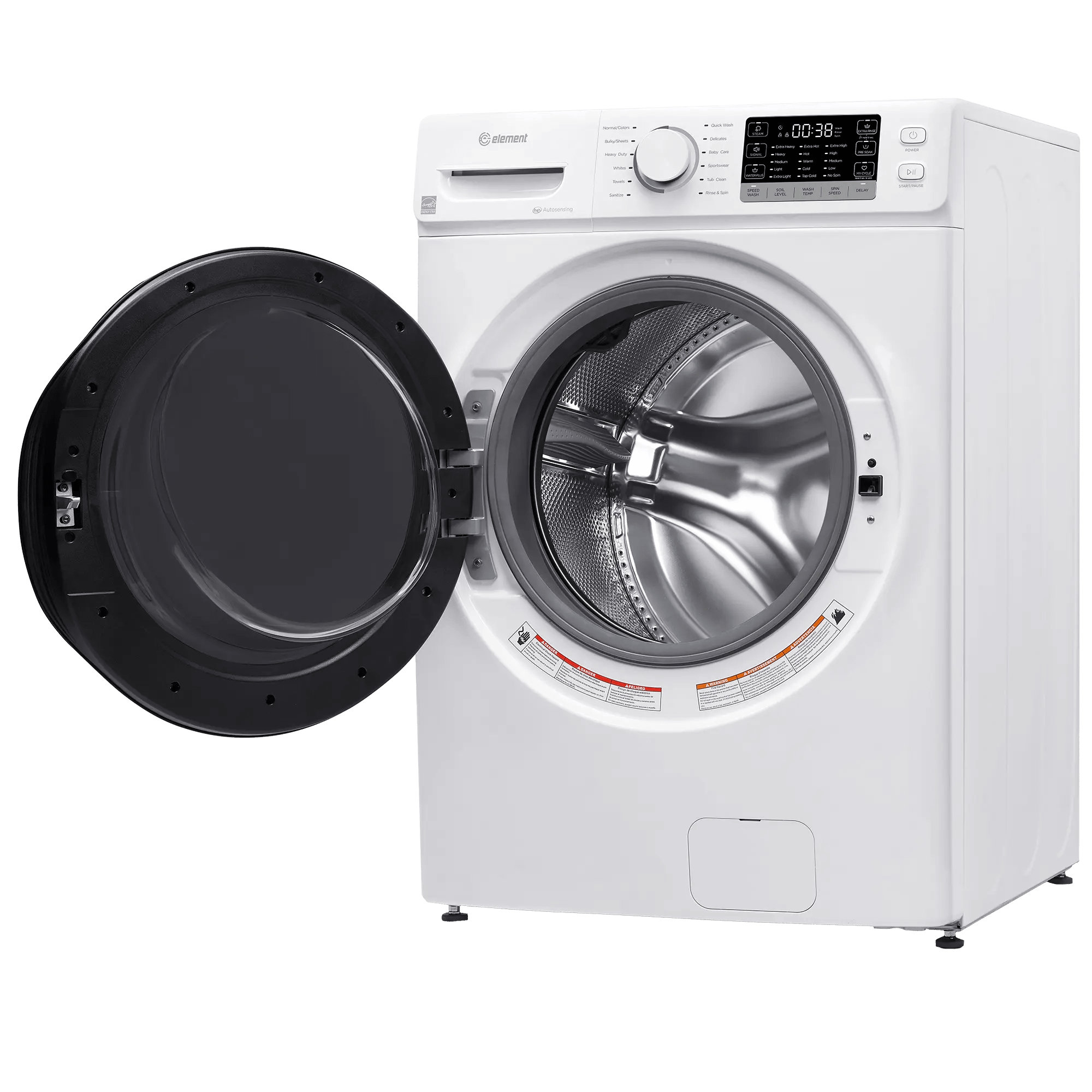 Element Appliance EFL4527BW Front Load Washer - Thumbnail 2