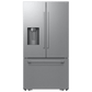 Samsung F1772134148673 Bespoke Kitchen Package With Ai 3-Door French Door Fridge, Slide-In Gas Range, Smart Dishwasher & Over-The-Range Microwave In Stainless Steel