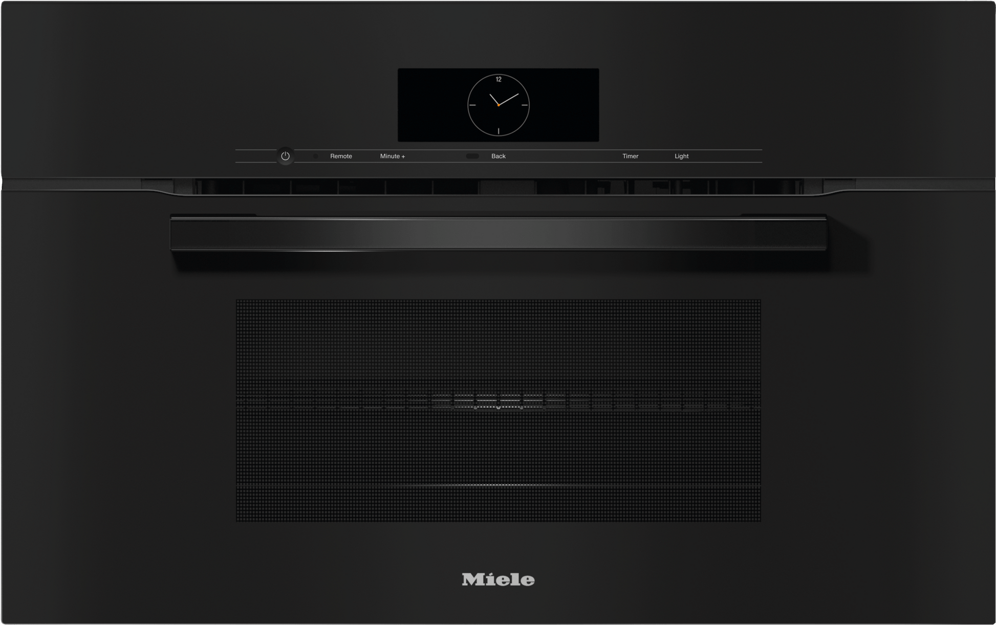 Miele H7870BMOB H 7870 Bm Obsidian Black - 30" Compact Speed Oven In A Perfectly Combinable Design With Automatic Programs And Roast Probe.