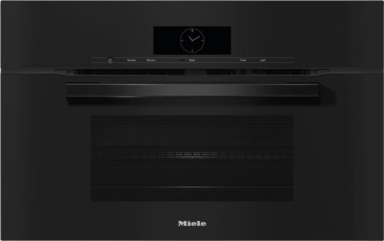Miele H7870BMOB H 7870 Bm Obsidian Black - 30" Compact Speed Oven In A Perfectly Combinable Design With Automatic Programs And Roast Probe.