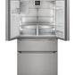Liebherr FDBHC36S French Door Fridge-Freezer With 2 Freezer Drawers And Water And Ice Cube Dispenser
