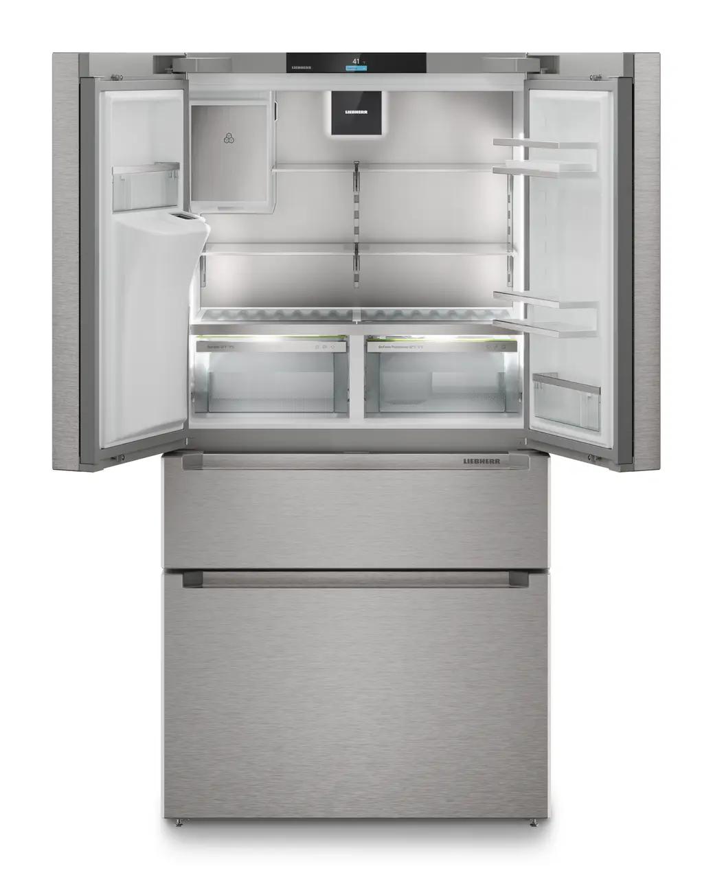 Liebherr FDBHC36S French Door Fridge-Freezer With 2 Freezer Drawers And Water And Ice Cube Dispenser