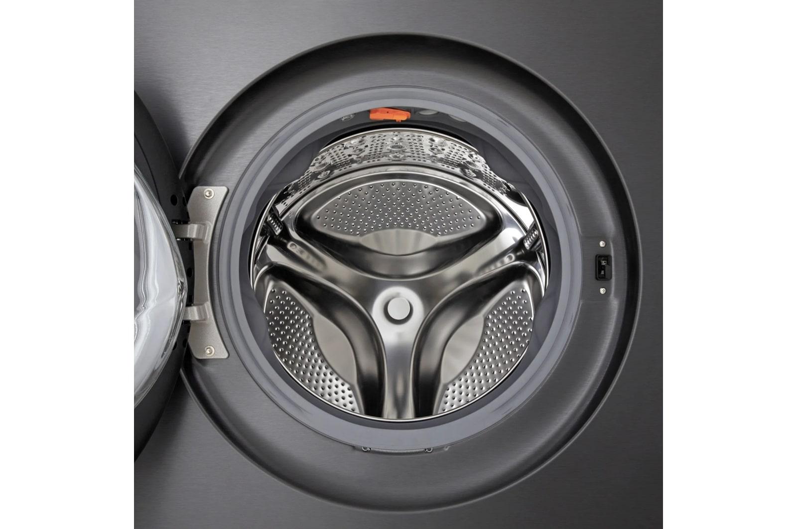 Lg WM9901HBA Lg Signature 5.8 Cu. Ft. Mega Capacity Smart Front Load Washer With Built-In Intelligence, Turbowash® 360(Degree), Ezdispense® And Touch Lcd Control