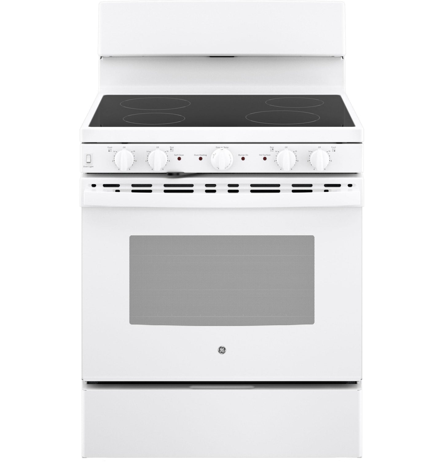Ge Appliances JB480DYWW Ge® Energy Star® 30" Free-Standing Electric Radiant Smooth Cooktop Range