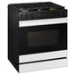 Samsung NSG6DB850012 Bespoke 6.0 Cu. Ft. Smart Slide-In Gas Range With Air Sous Vide & Air Fry In White Glass