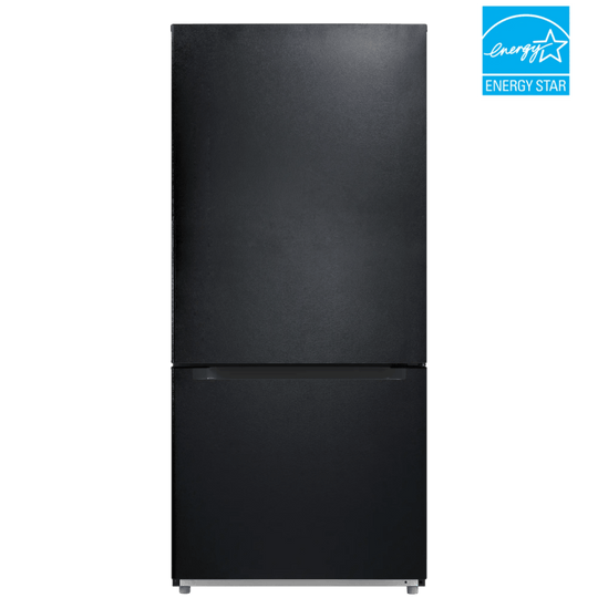 Element Appliance ERBM19CBB Element 18.7 Cu. Ft. Bottom Freezer Refrigerator - Black