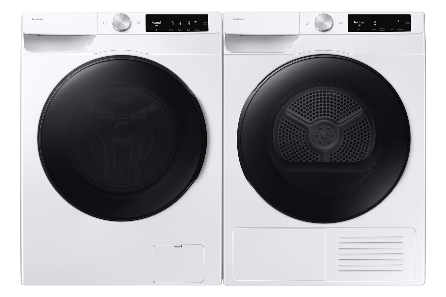 Samsung DV25FG62B0BE Compact Ventless Heat Pump Dryer Wi-Fi Connectivity Energy Efficient 4.0 Cu.Ft.