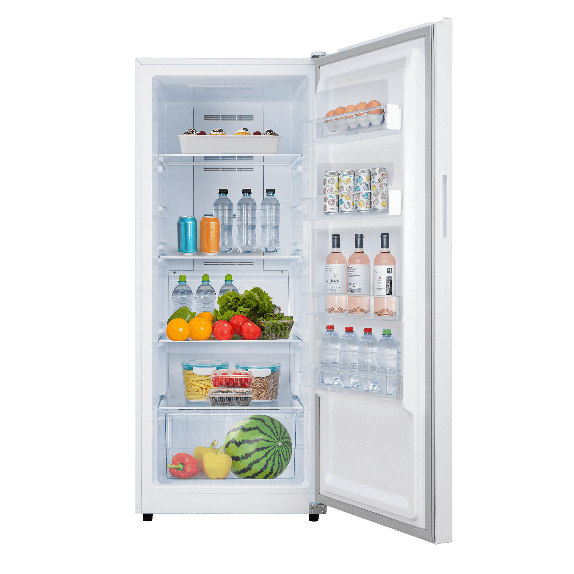 Element Appliance EUF14CEEW Element 14.0 Cu. Ft. Upright Convertible Freezer/Refrigerator - White, Energy Star (Euf14Ceew)