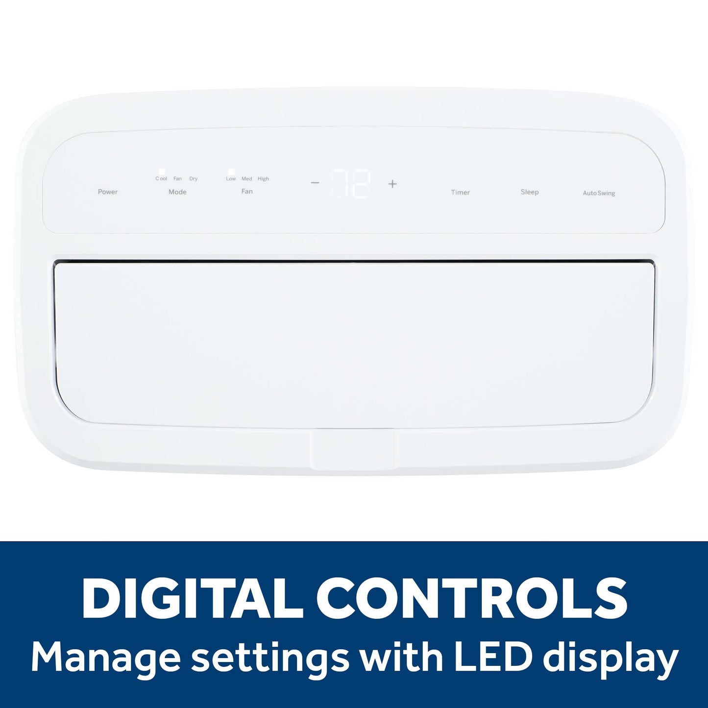 Ge Appliances APLS08WWF Ge® 8,000 Btu Class Smart Portable Air Conditioner For Medium Rooms Up To 350 Sq Ft. (8,100 Btu Doe)