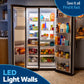 Ge Appliances GZS24PYYFS Ge® 23.5 Cu. Ft. Counter-Depth Side-By-Side Refrigerator With Led Light Walls And Extra Tall Dispenser