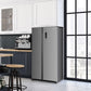 Danby DFF212B1SLDB Danby 21.2 Cu. Ft. Side-By-Side Refrigerator In Stainless Steel Look