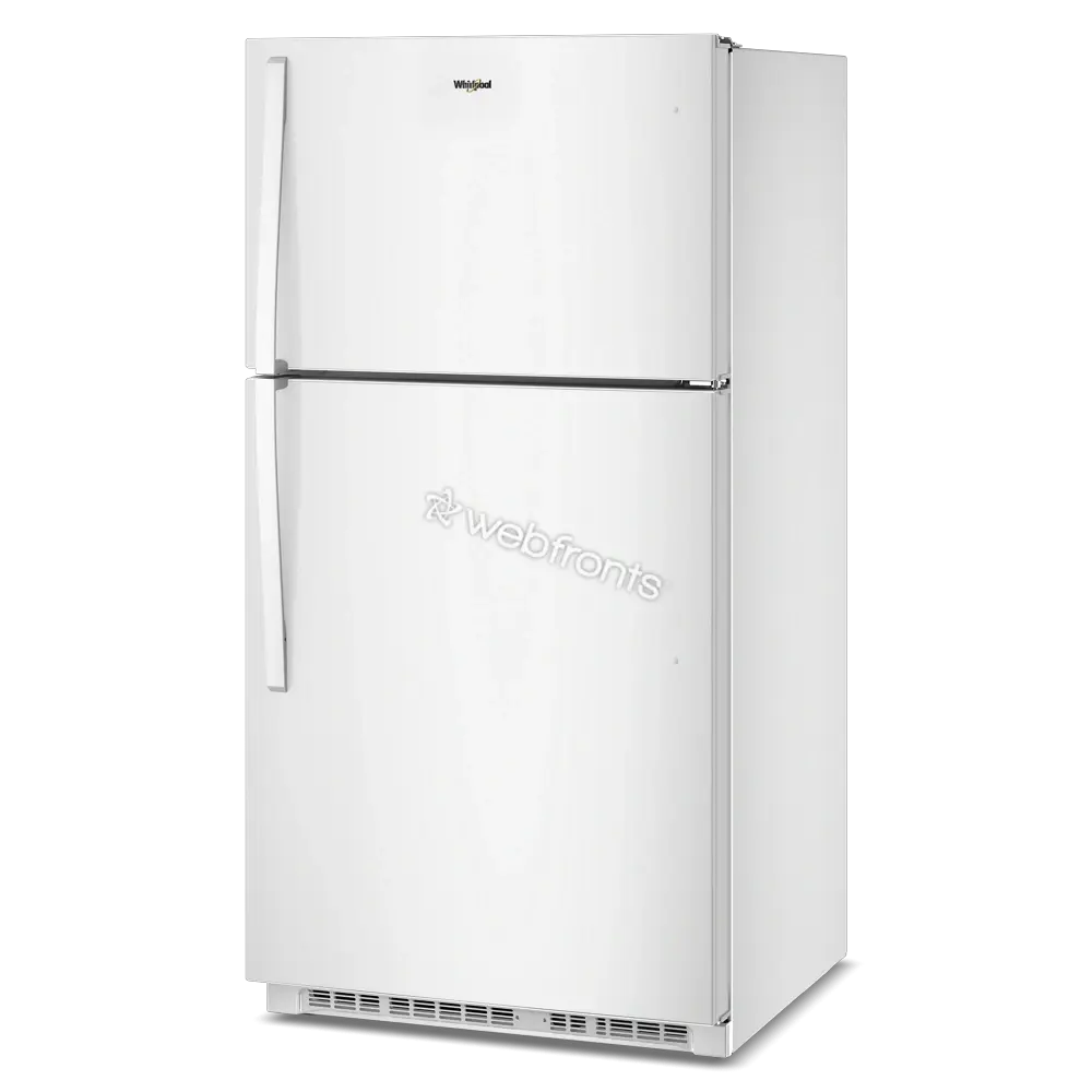 Whirlpool WRTX7421TW Whirlpool® 32.8-Inch Wide Top Freezer Refrigerator With Total Coverage Cooling- 21.3 Cu. Ft.
