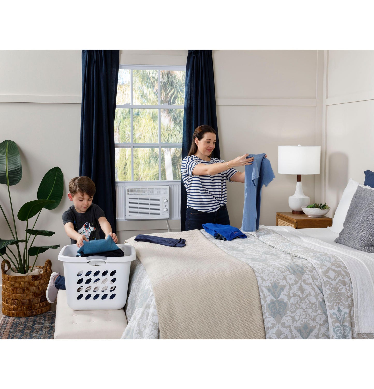 Ge Appliances AHEC05AC Ge® 5,000 Btu Mechanical Window Air Conditioner For Small Rooms Up To 150 Sq Ft.