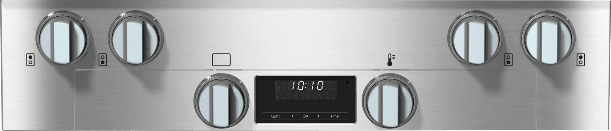 Miele HR17243GDF Hr 1724-3 G Df - 30" Range Dual Fuel Model With Directselect Controls.
