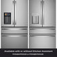 Ge Appliances PVD28HYYFS Ge Profile™ Energy Star® 27.9 Cu. Ft. Smart 4-Door French-Door Refrigerator With Kitchen Assistant™