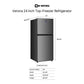 Verona VEFTF2412RSL Verona Veftf2412Rsl 24 Inch Top Freezer Refrigerator With 12 Cu. Ft. Total Capacity, Reversible Doors, Recessed Handle, Energy Star (Stainless Steel Look)
