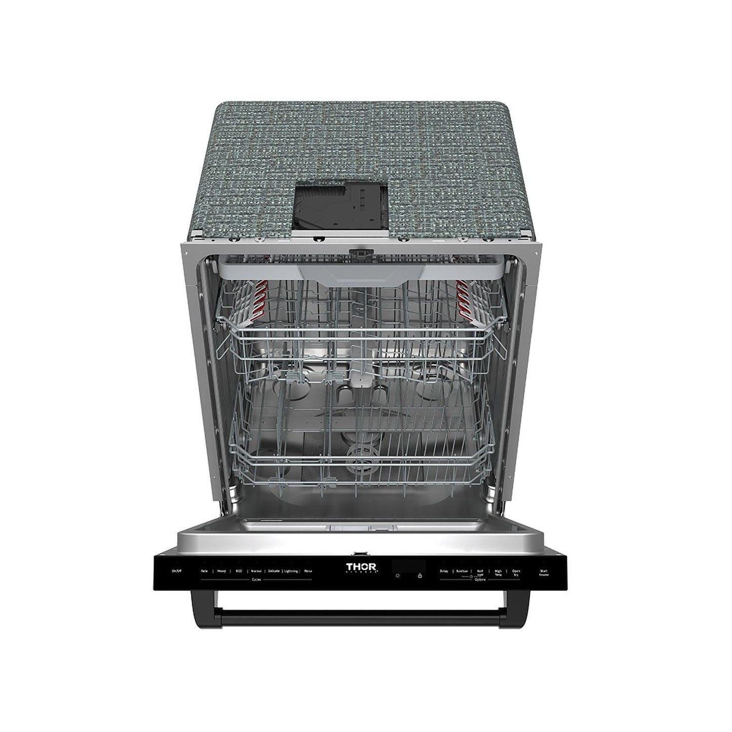 Thor Kitchen TDW24C7B 24 Inch Top Control Built-In Dishwasher In Black